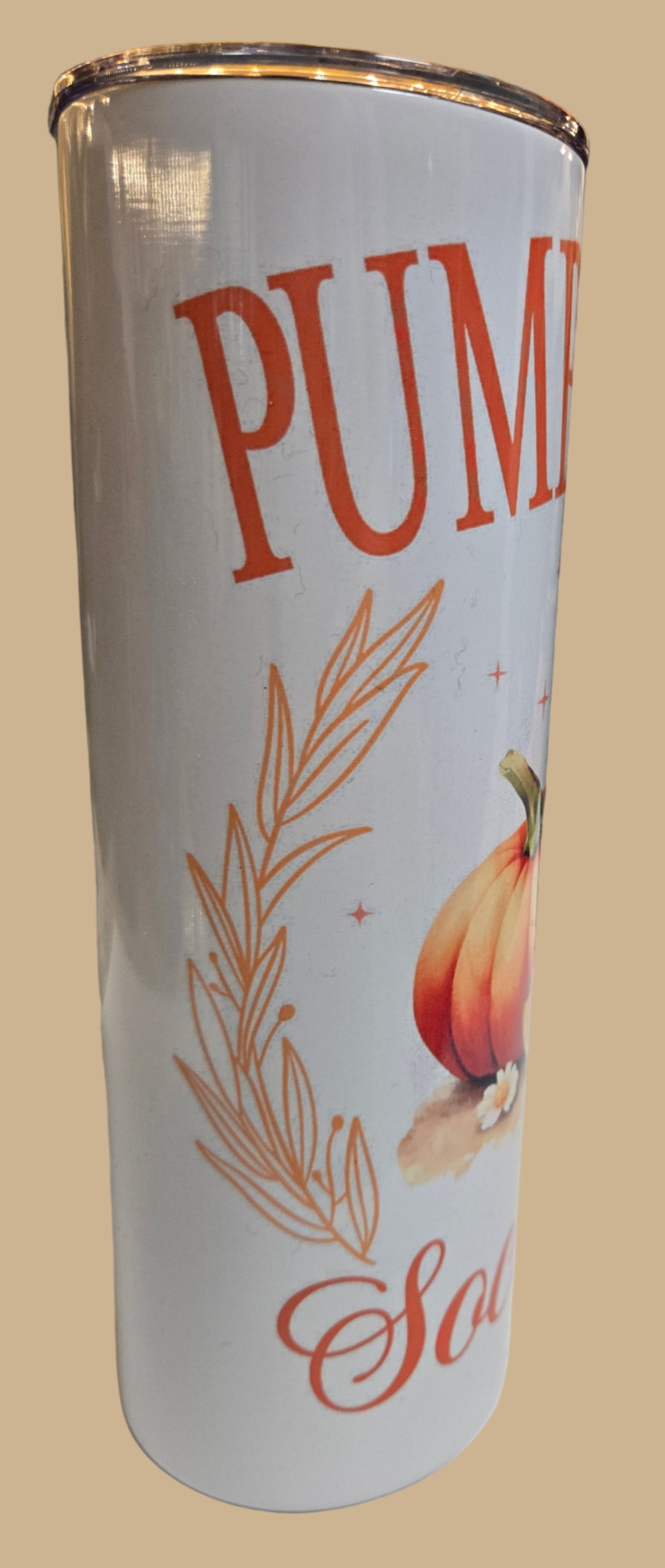 Pumpkin Spice Social Tumbler
