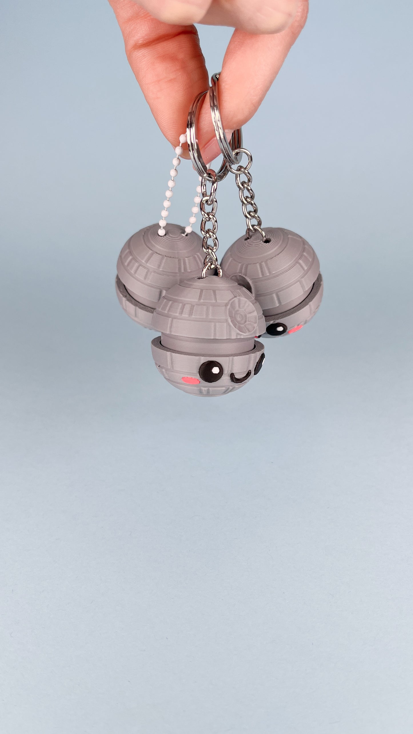 Death Star Fidget keychain