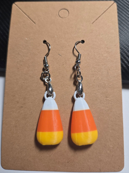 Candy Corn Earrings