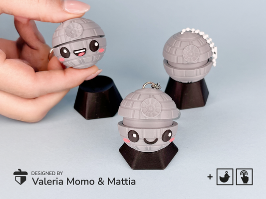 Death Star Fidget keychain