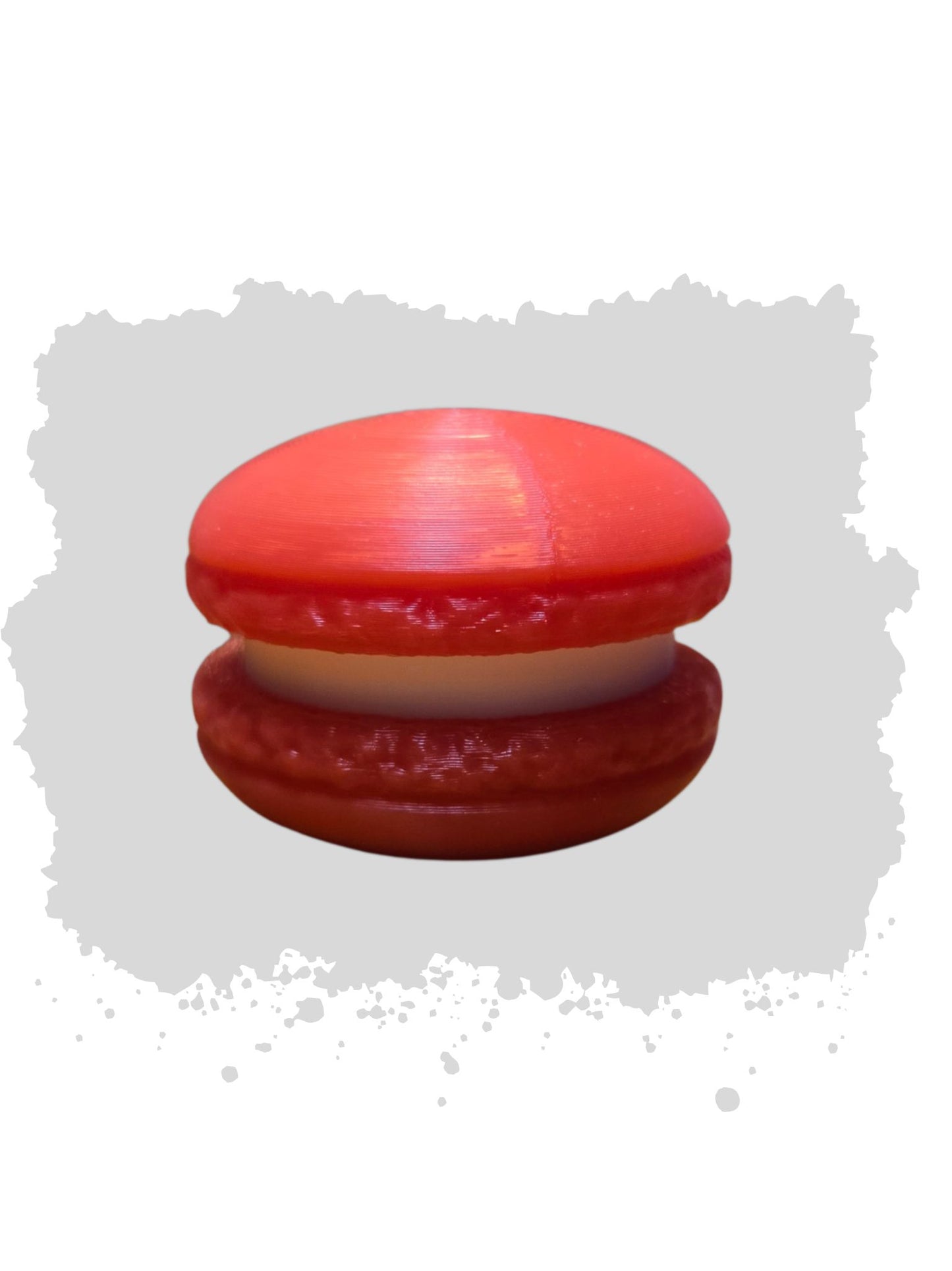 Macaron keychain clicker
